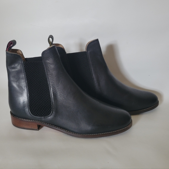 Joules Stamford Premium Leather Chelsea Boots Sz.9 - Picture 7 of 10